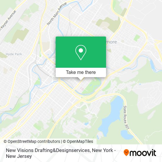 Mapa de New Visions Drafting&Designservices