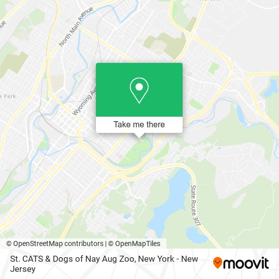 Mapa de St. CATS & Dogs of Nay Aug Zoo