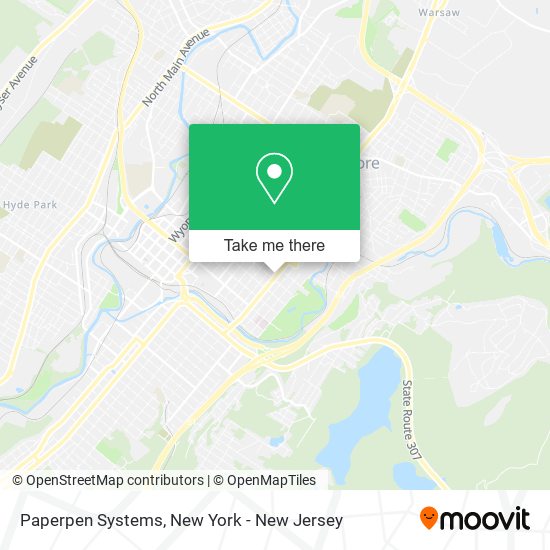 Mapa de Paperpen Systems