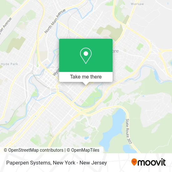 Paperpen Systems map