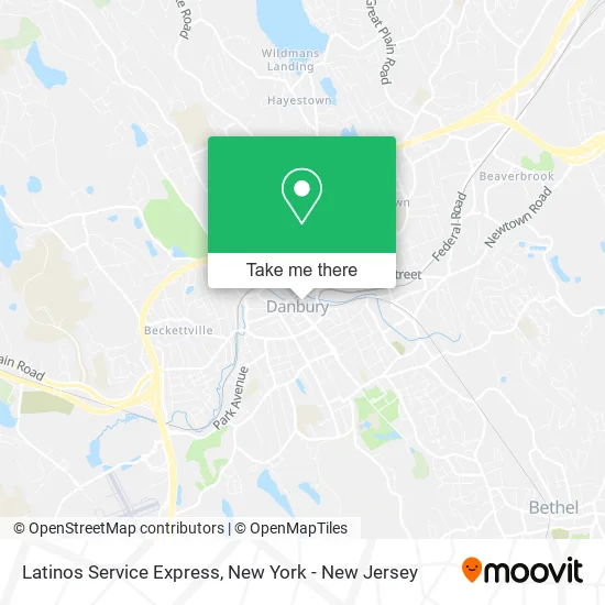 Latinos Service Express map