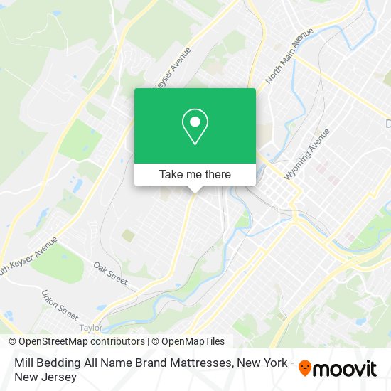 Mapa de Mill Bedding All Name Brand Mattresses