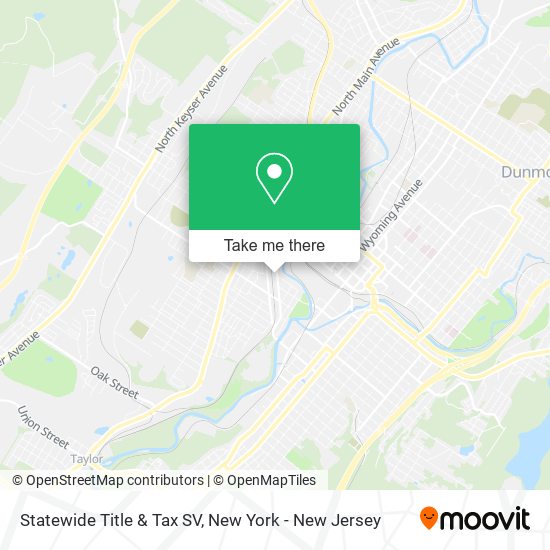 Mapa de Statewide Title & Tax SV