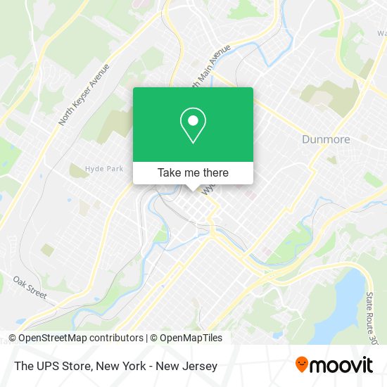 Mapa de The UPS Store