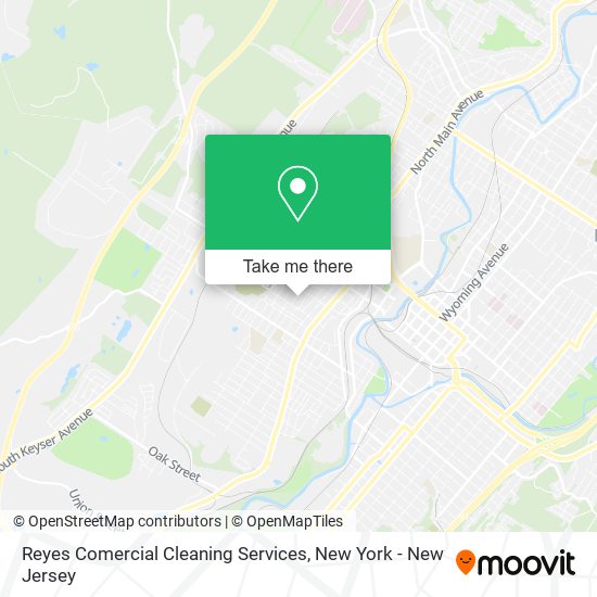 Mapa de Reyes Comercial Cleaning Services