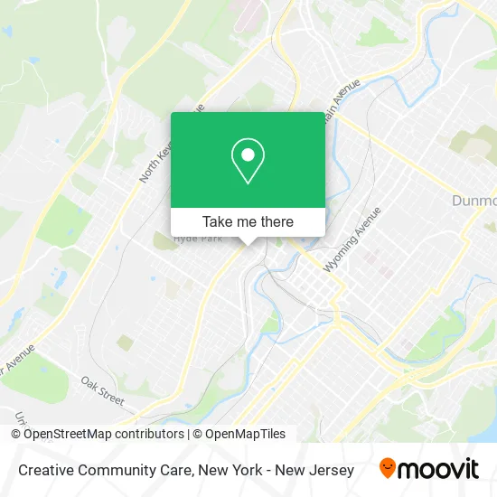 Creative Community Care map