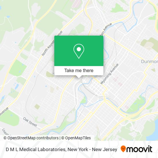 Mapa de D M L Medical Laboratories