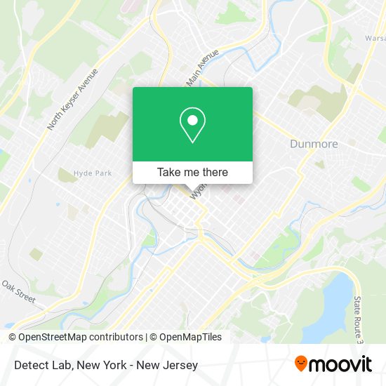 Detect Lab map