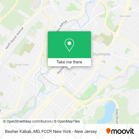 Mapa de Besher Kabak, MD, FCCP
