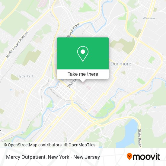 Mapa de Mercy Outpatient