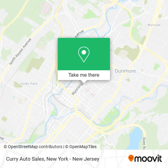 Curry Auto Sales map