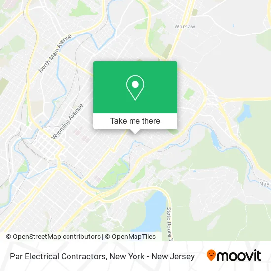 Par Electrical Contractors map