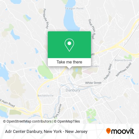 Adr Center Danbury map