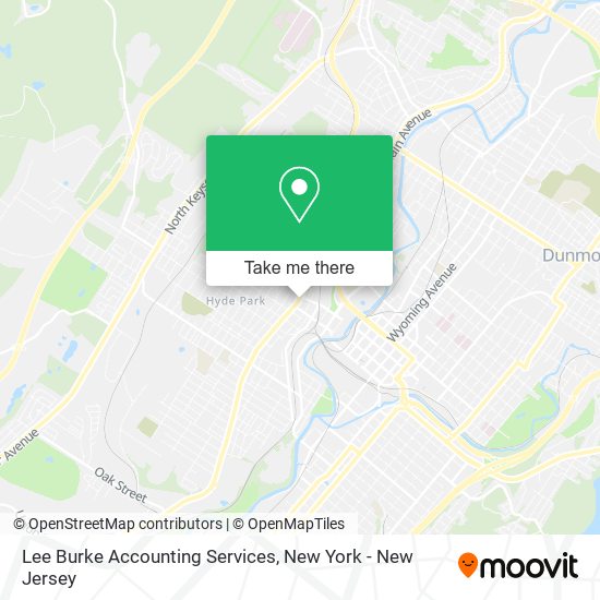 Mapa de Lee Burke Accounting Services
