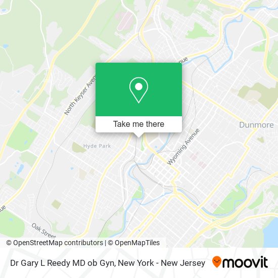 Dr Gary L Reedy MD ob Gyn map