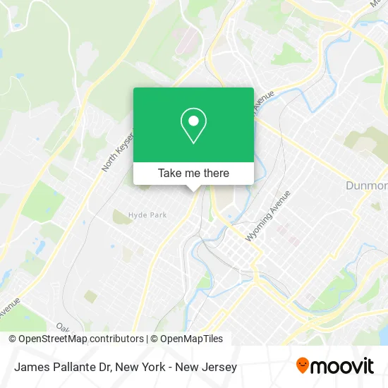 James Pallante Dr map