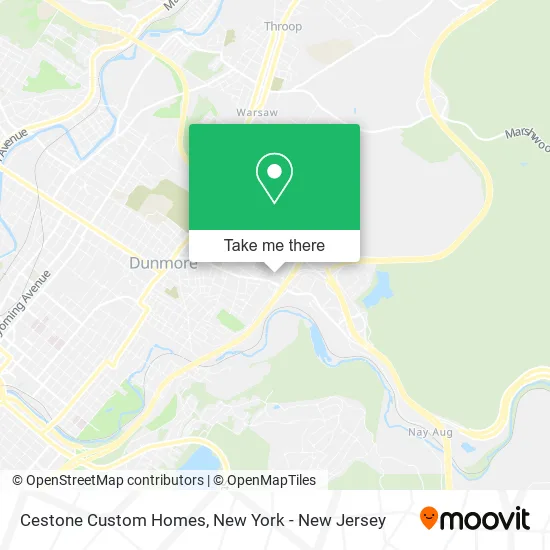 Cestone Custom Homes map