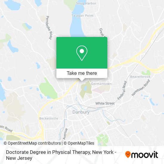 Doctorate Degree in Physical Therapy map