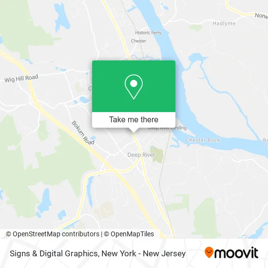 Signs & Digital Graphics map