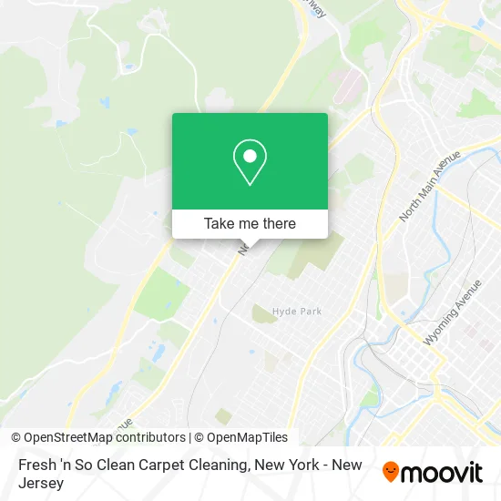 Fresh 'n So Clean Carpet Cleaning map