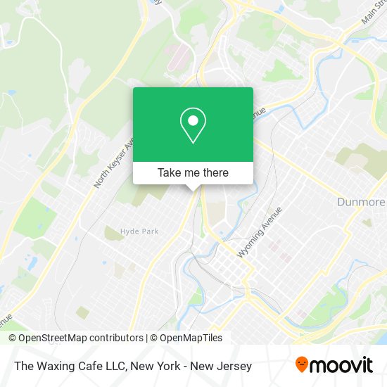 The Waxing Cafe LLC map