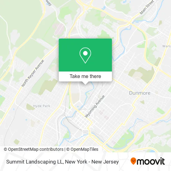 Summit Landscaping LL map