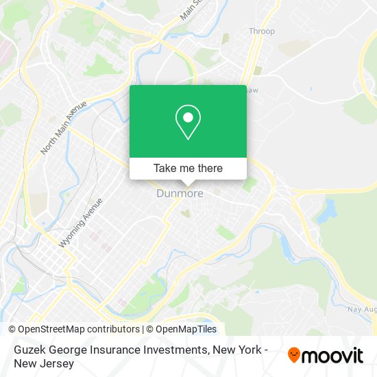 Guzek George Insurance Investments map