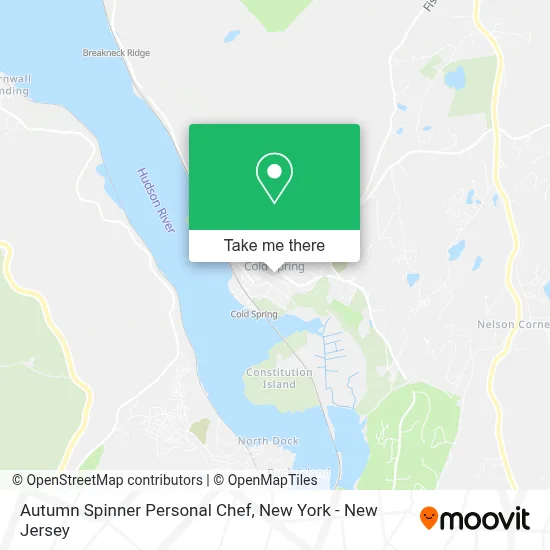 Autumn Spinner Personal Chef map