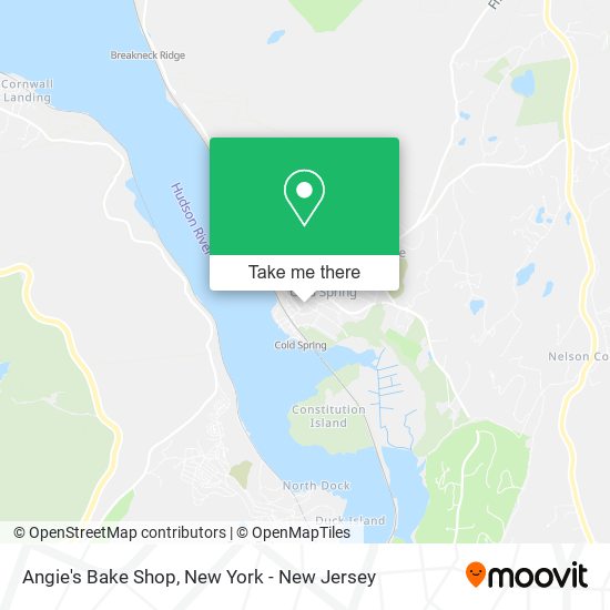 Angie's Bake Shop map