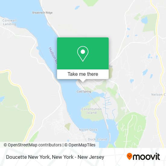 Doucette New York map