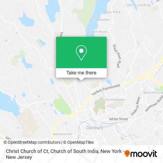 Mapa de Christ Church of Ct, Church of South India