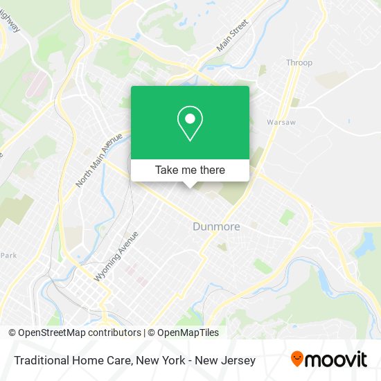 Mapa de Traditional Home Care