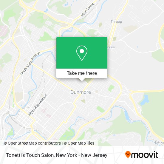 Mapa de Tonetti's Touch Salon