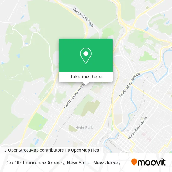 Co-OP Insurance Agency map
