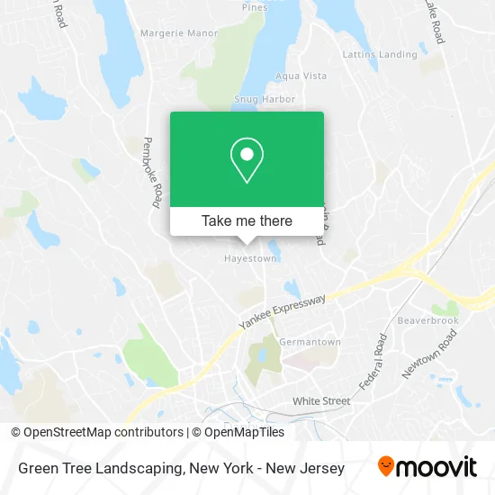 Green Tree Landscaping map