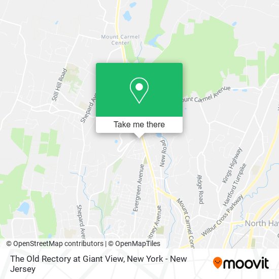 Mapa de The Old Rectory at Giant View
