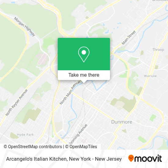 Arcangelo's Italian Kitchen map