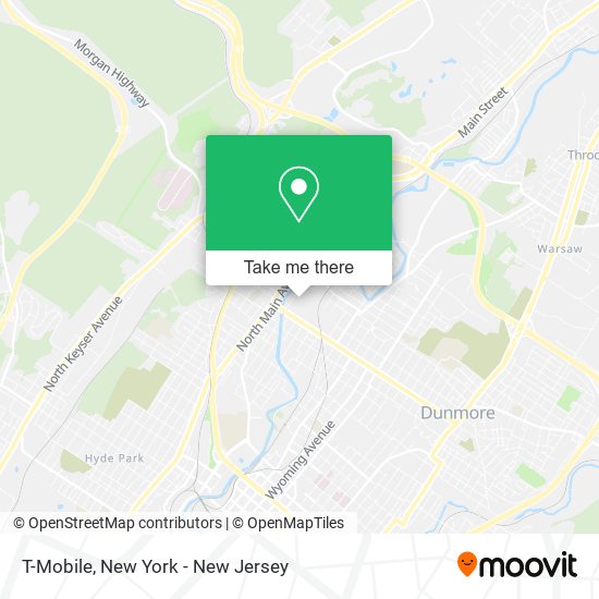 T-Mobile map