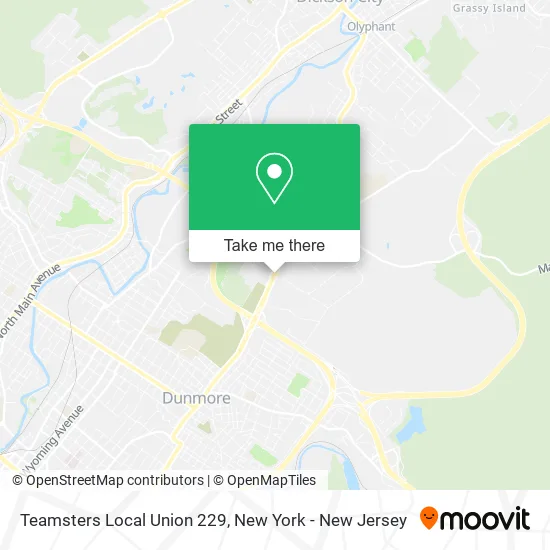 Mapa de Teamsters Local Union 229