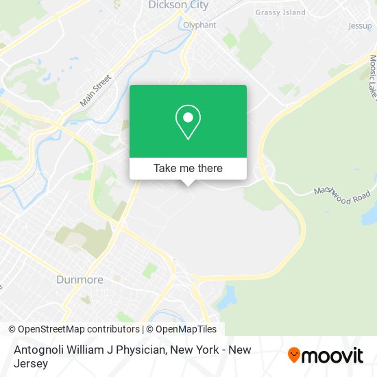 Antognoli William J Physician map