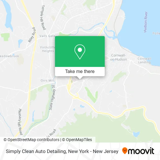Simply Clean Auto Detailing map