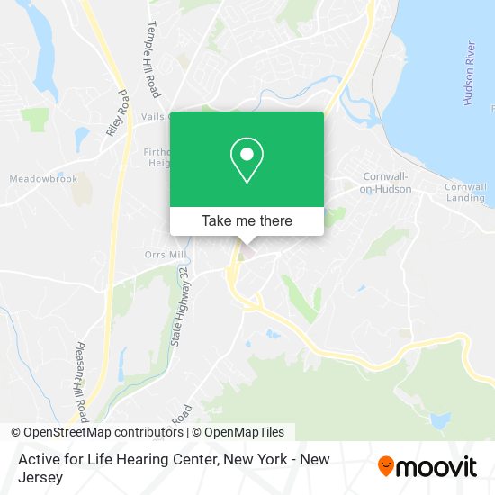 Active for Life Hearing Center map