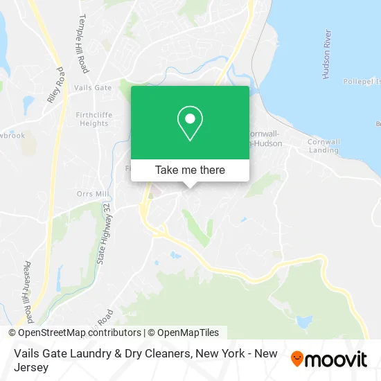 Vails Gate Laundry & Dry Cleaners map