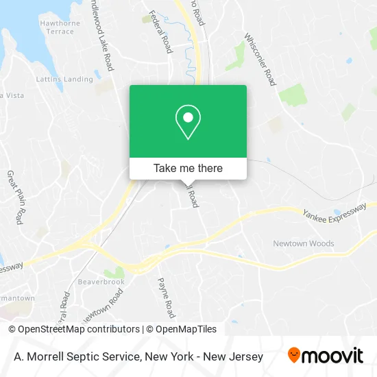 A. Morrell Septic Service map