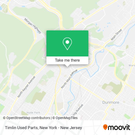 Mapa de Timlin Used Parts