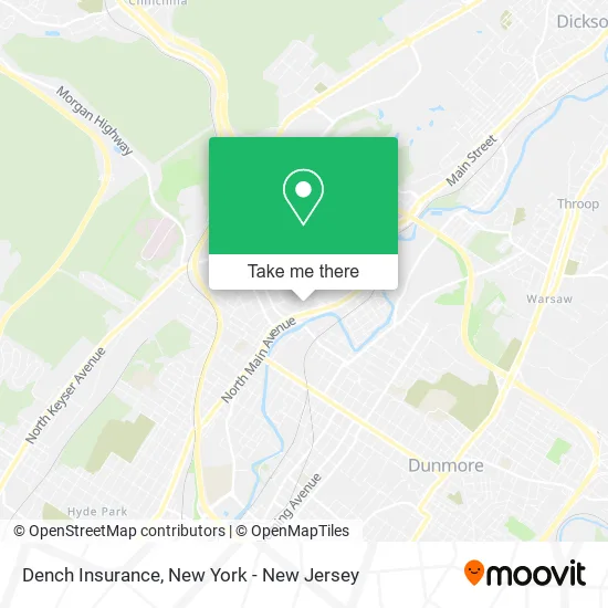 Dench Insurance map