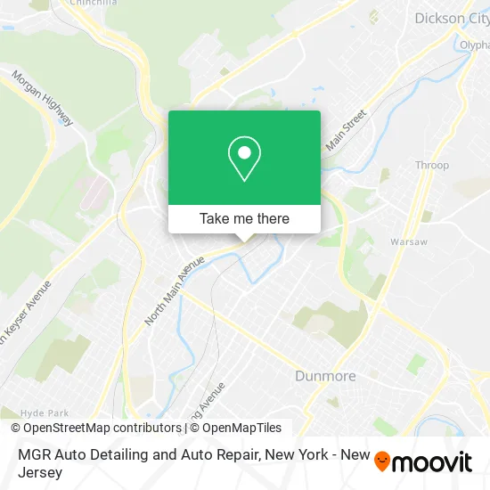 MGR Auto Detailing and Auto Repair map