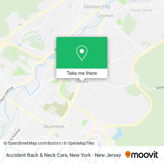 Mapa de Accident Back & Neck Care