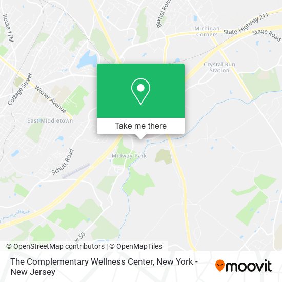 The Complementary Wellness Center map