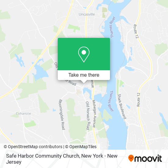 Safe Harbor Community Church map
